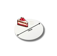 Podmetač Za Torte i Kolače TACNE BELE Ø19 - 2,5mm